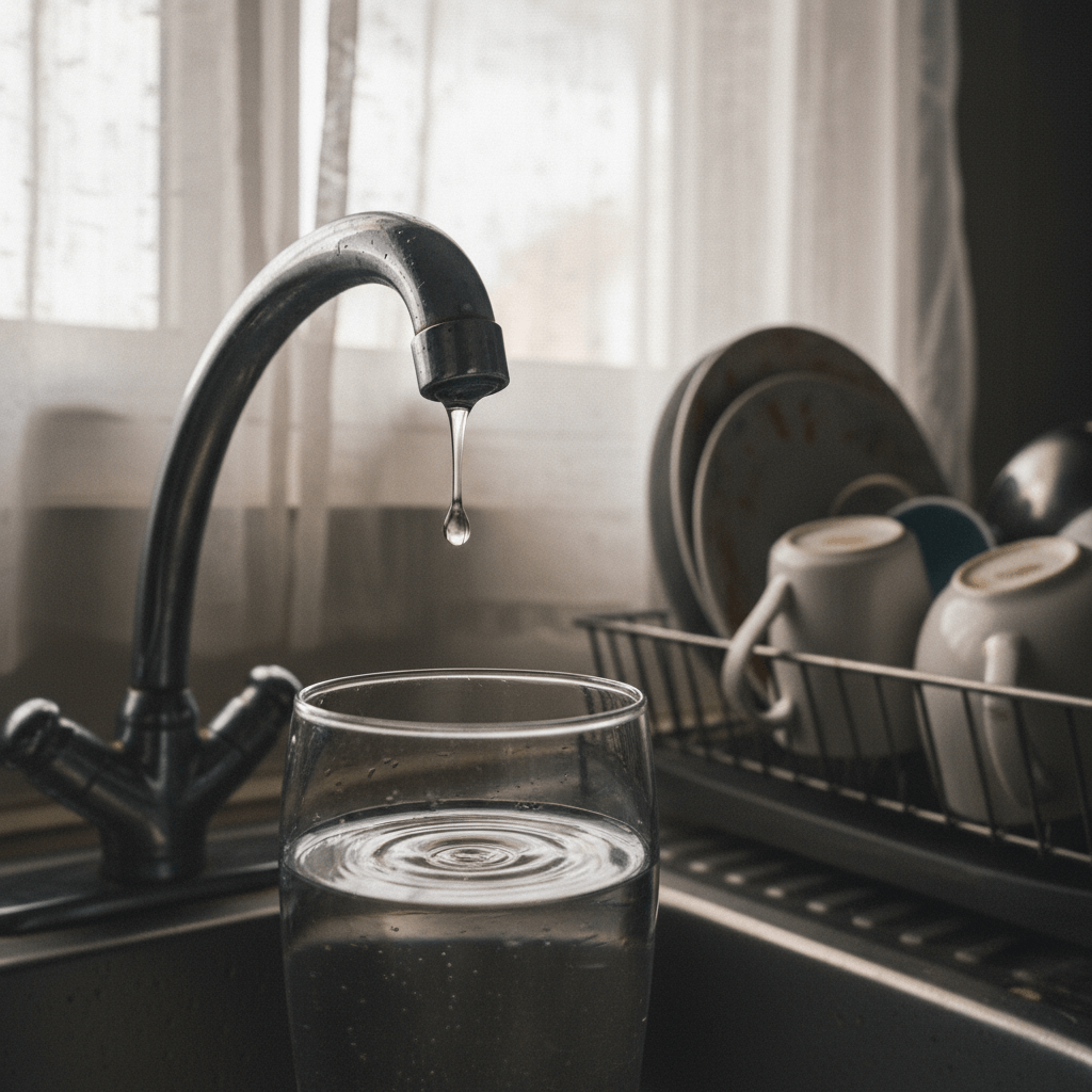 Tropfender Wasserhahn Küche